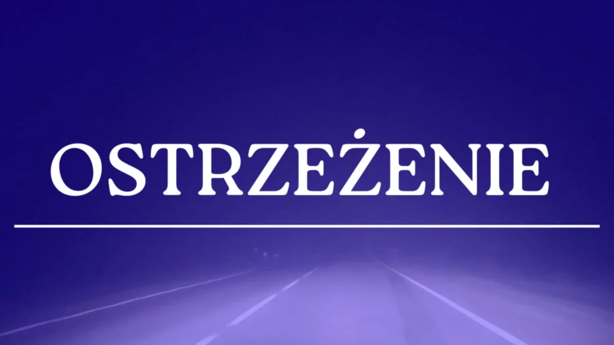 Zacznie się wieczorem w Wigilię. Ostrzeżenie dla Płocka i części województwa mazowieckiego - Zdjęcie główne