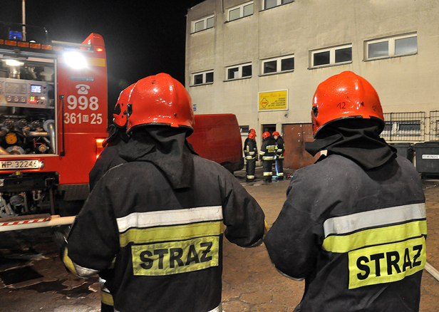 Pożar hurtowni przy Bielskiej [FOTO] - Zdjęcie główne