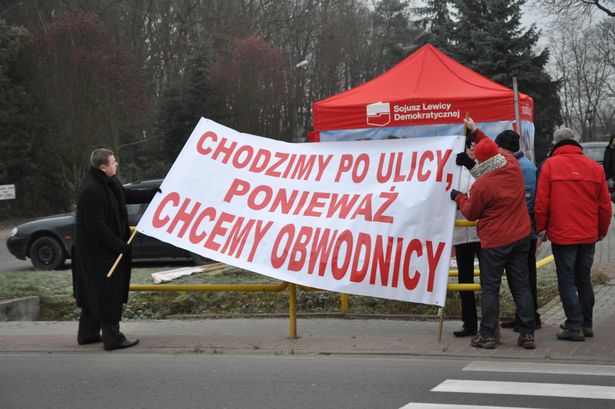 Blokada. Chcą obwodnicy i trzeciego mostu - Zdjęcie główne