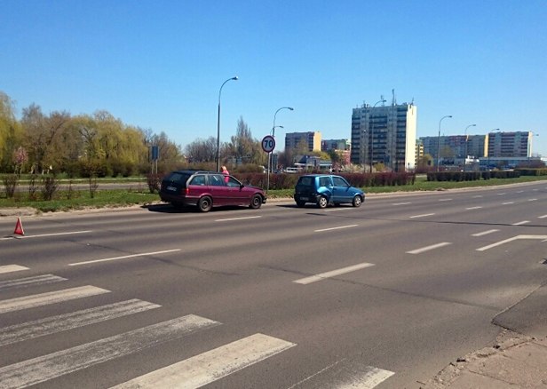 Wypadek na Piłsudskiego. Są ranni [FOTO] - Zdjęcie główne