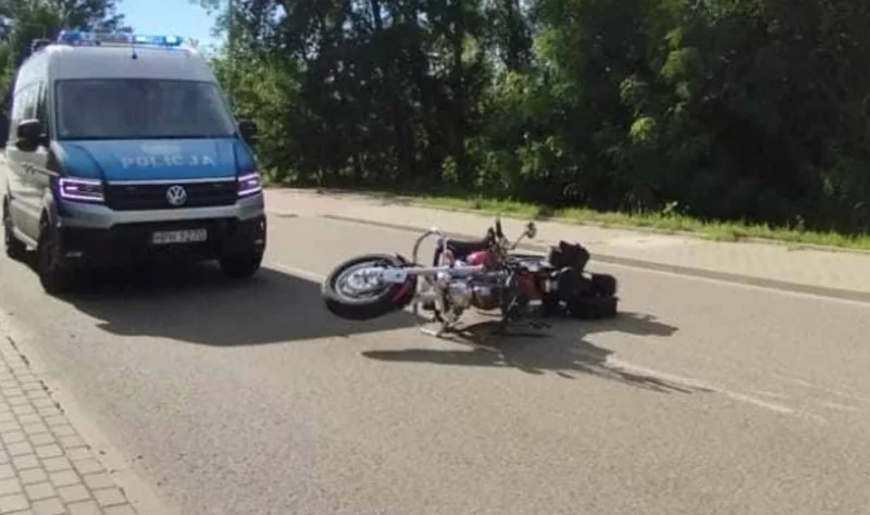 To mogło zakończyć się tragicznie! Kierowca audi wjechał w motocykl - Zdjęcie główne