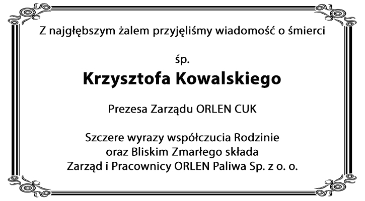 Kondolencje - Zdjęcie główne