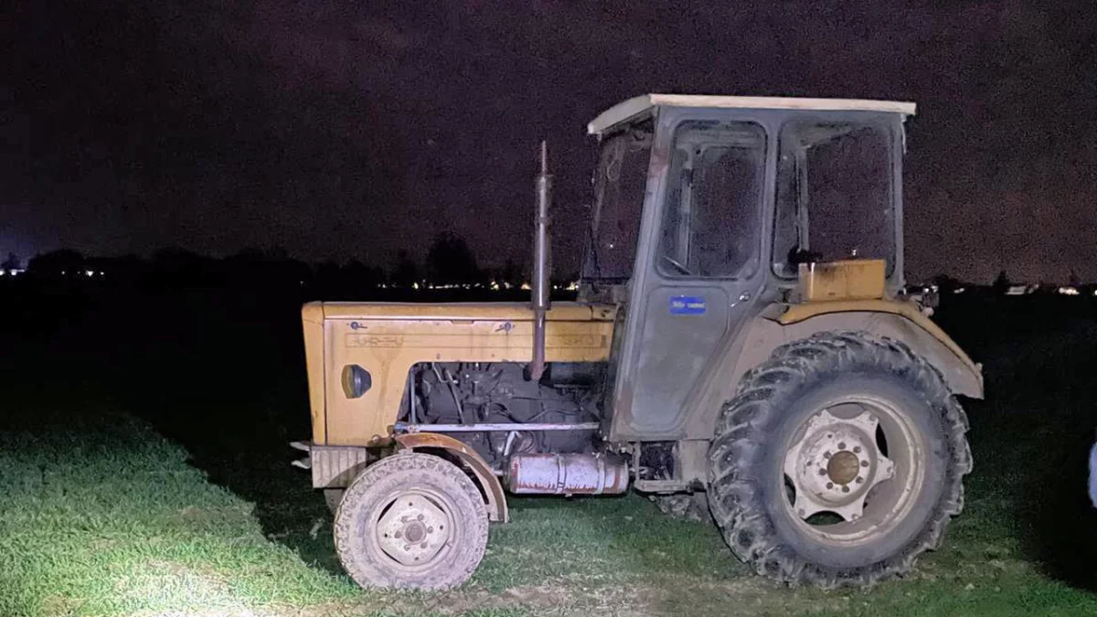 Horror na Mazowszu! Chciał rozjechać policjanta Ursusem