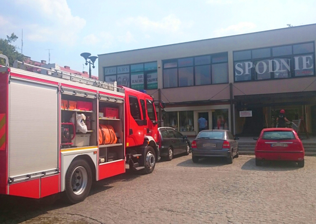 Pożar w Antypodkowie w centrum [FOTO] - Zdjęcie główne