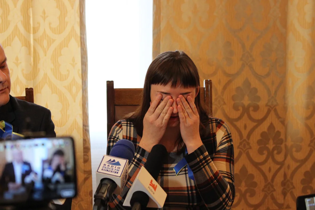 Natalia i Wiktoria to jedni z pierwszych uchodźców z Ukrainy w Płocku 
