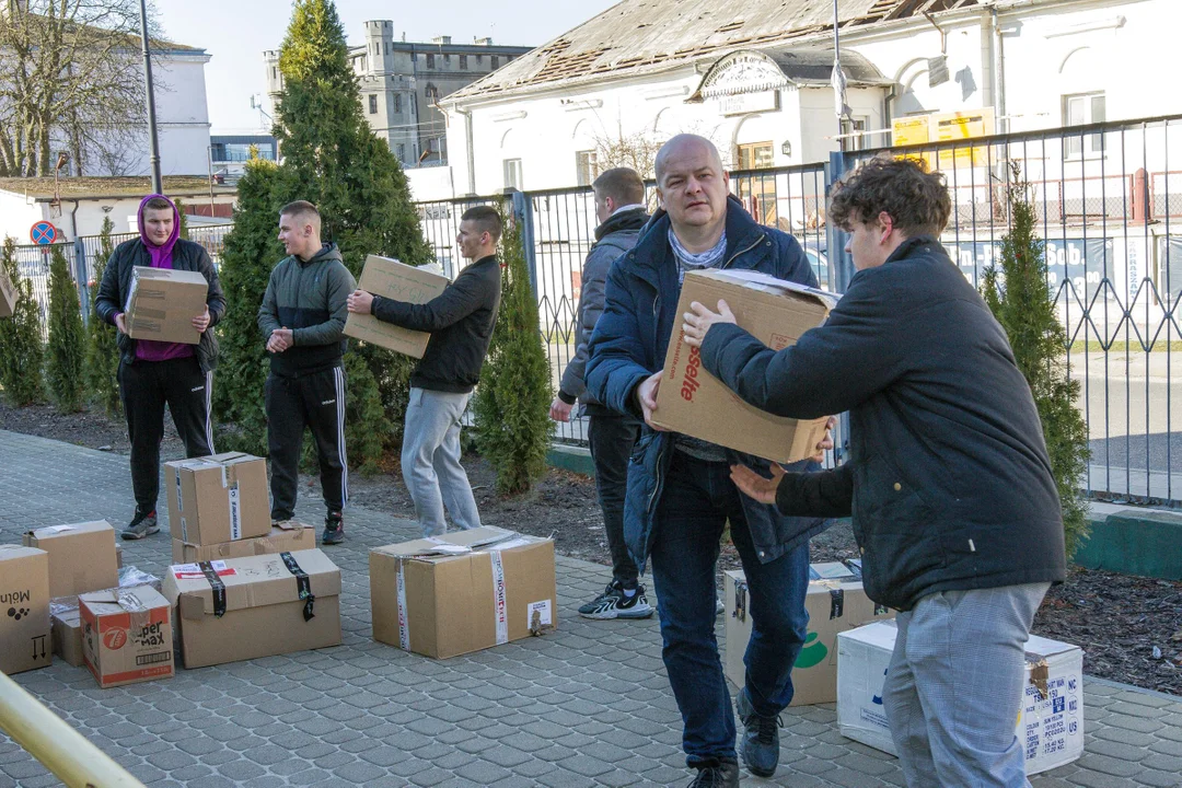 Pierwszy transport darów wyjechał z Płocka do Żytomierza