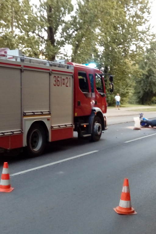 Groźny wypadek w centrum - Zdjęcie główne