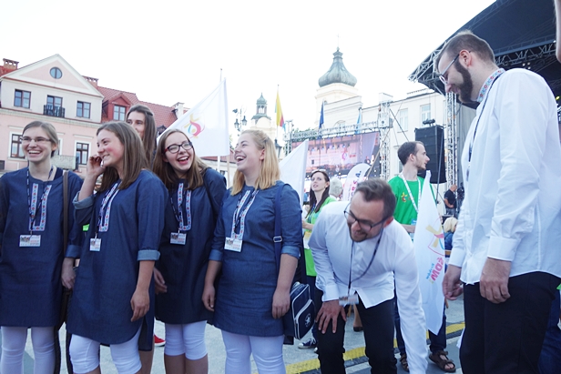 Pielgrzymi już powitani na starówce[FOTO] - Zdjęcie główne