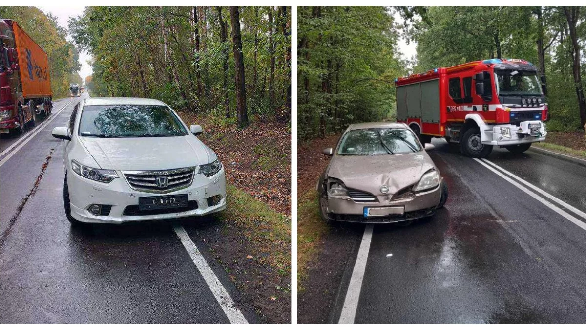 Poważny wypadek pod Płockiem! Są ranni! - Zdjęcie główne