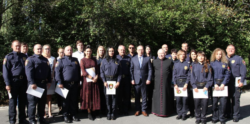 Święto Straży Miejskiej w Płocku. Wręczono nagrody i awanse - Zdjęcie główne