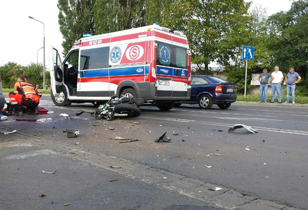 Tragiczny wypadek. Nie żyje motocyklista - Zdjęcie główne