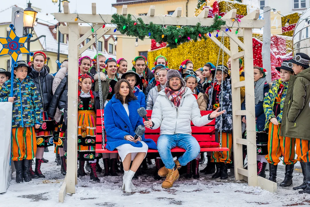 Świąteczne miasteczko na starówce. Do Płocka przyjechało Dzień Dobry TVN [ZDJĘCIA] - Zdjęcie główne