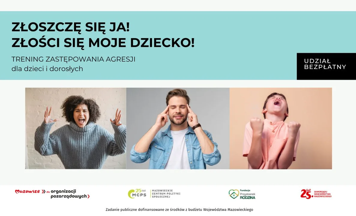 Złości się moje dziecko! Złoszczę się i ja! - Zdjęcie główne