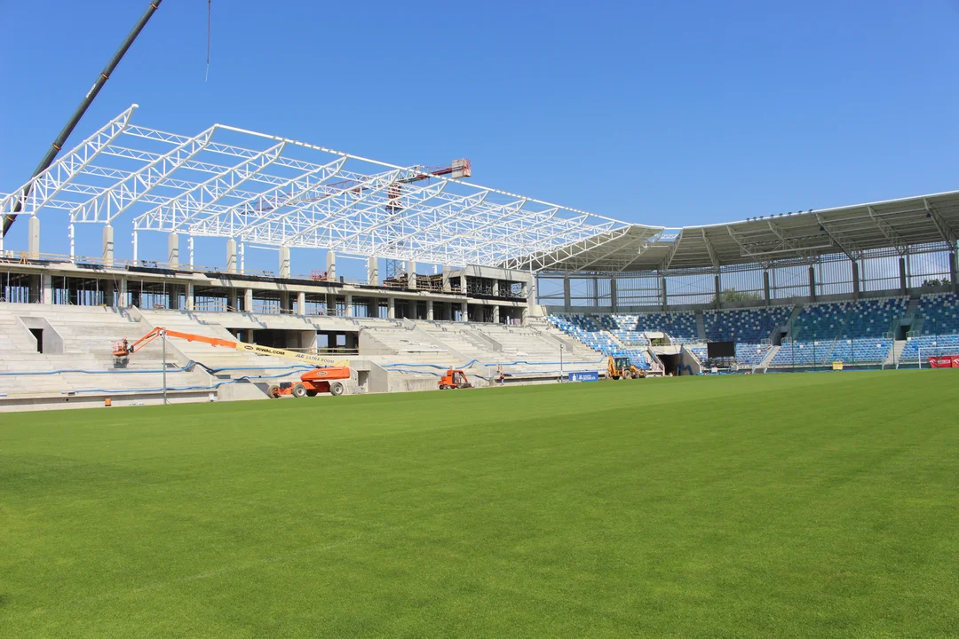 Stadion może być gotowy jeszcze w tym roku. Będzie drożej? [ZDJĘCIA] - Zdjęcie główne