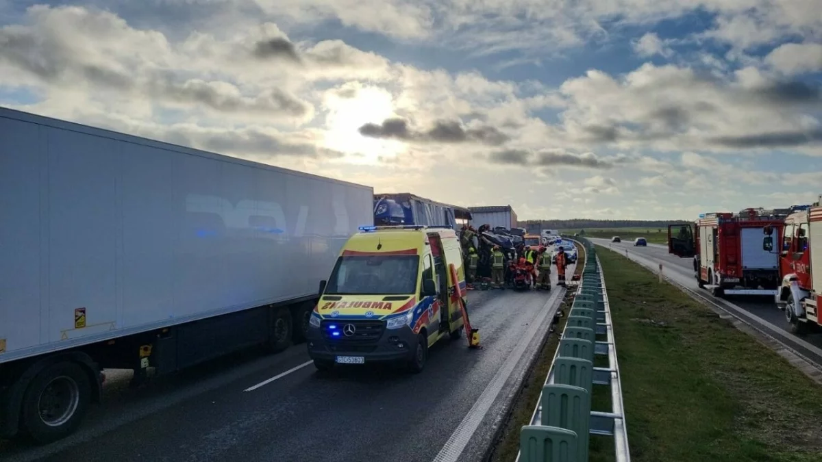 Poważny wypadek na A1. W kierunku Gdańska ogromny korek! - Zdjęcie główne