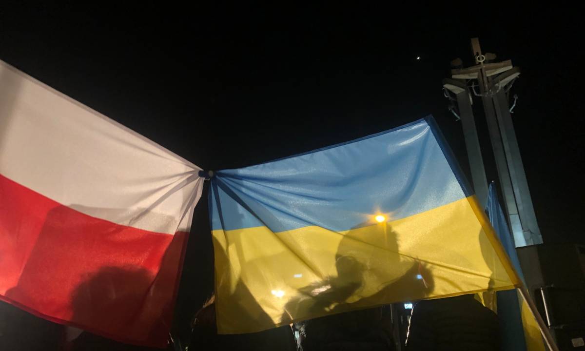 Gdańsk solidarny z Ukrainą