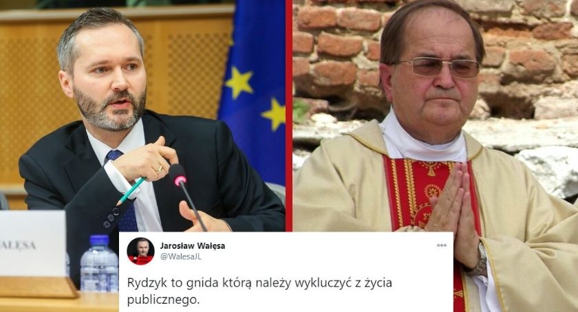 Wałęsa: Rydzyk to gnida. Europoseł przeprasza i tłumaczy się z ostrego wpisu - Zdjęcie główne