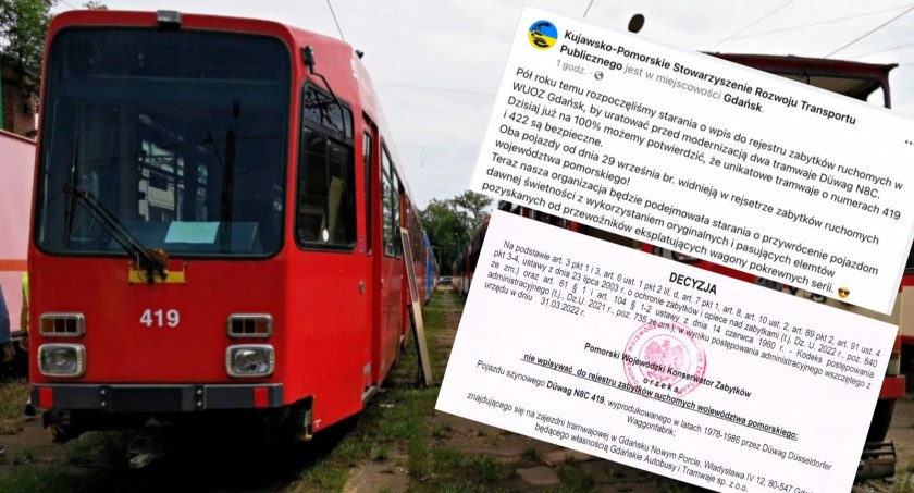 Miłośnicy kłamali w sprawie tramwajów. Nie trafiły do rejestru zabytków - Zdjęcie główne