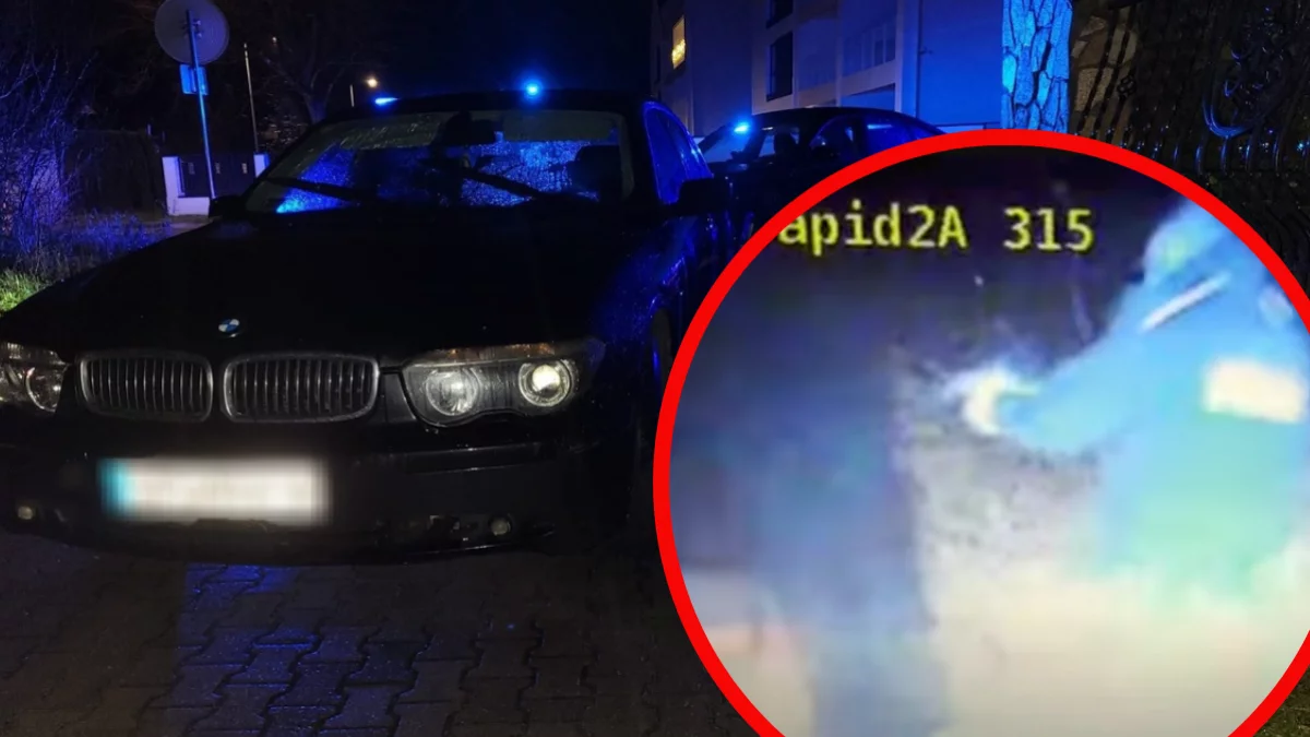 Jest nagranie z policyjnego pościgu za gdańszczaninem. Kierowca BMW pędził 200 km/h. Otrzymał 111 punktów karnych [FILM] - Zdjęcie główne