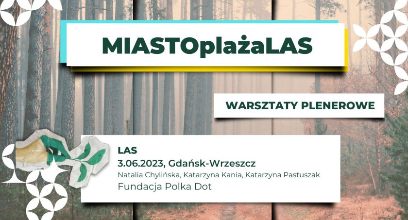 Leśna choreografia czyli warsztaty MIASTOplażaLAS - Zdjęcie główne