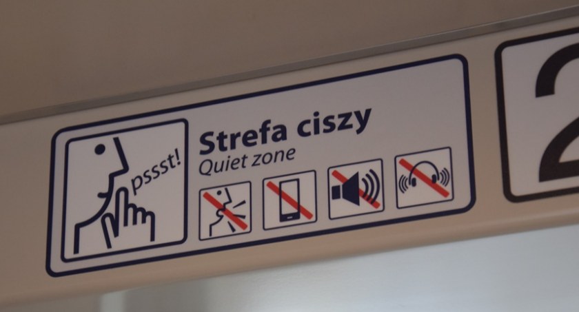 Strefa Ciszy w kolejnych pociągach kursujących z Gdańska - Zdjęcie główne