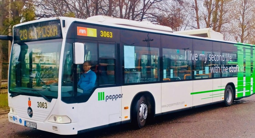 Był spalinowy, jest elektryczny. Autobus po e-konwersji na testach w GAiT - Zdjęcie główne