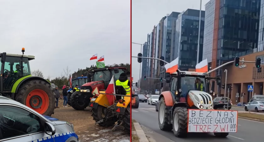 Protest rolników na Pomorzu. Przejechali przez Gdańsk - Zdjęcie główne