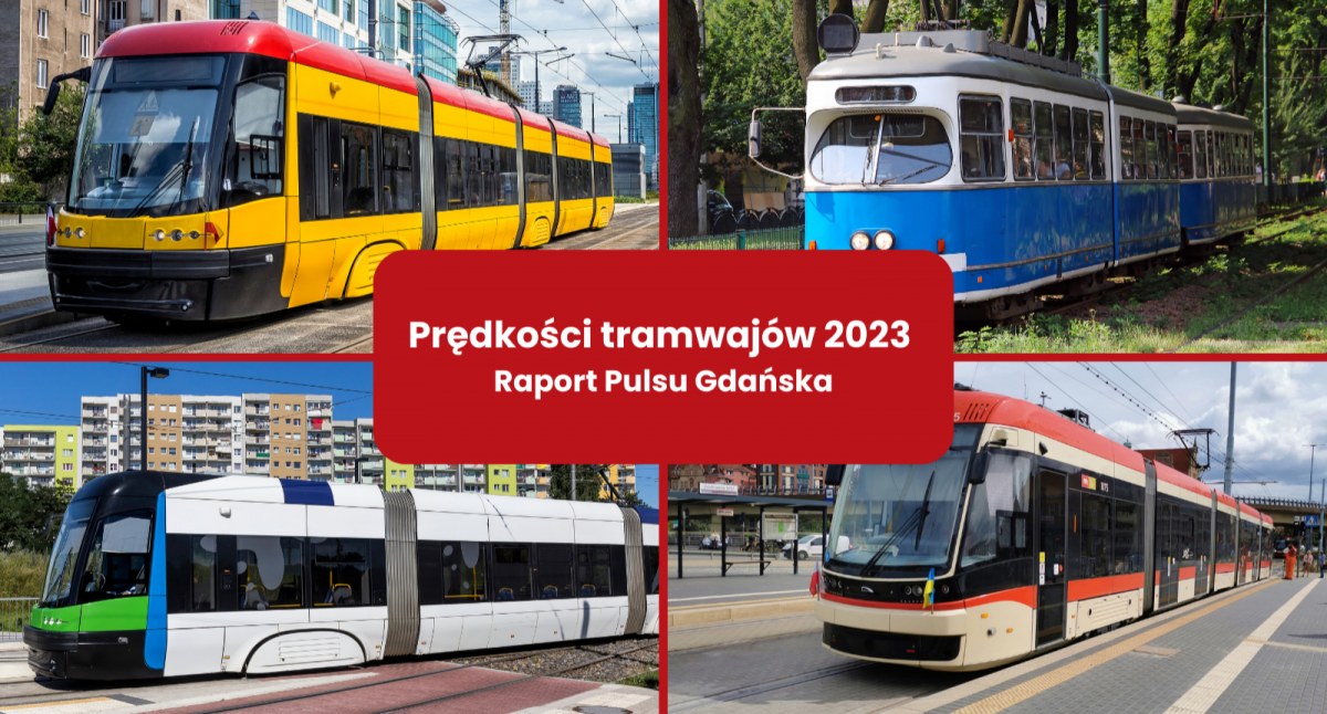 Prędkości tramwajów 2023. Raport Pulsu Gdańska - Zdjęcie główne