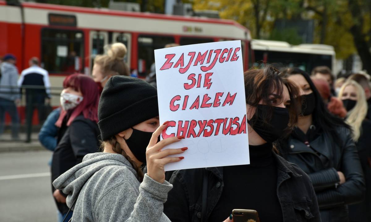 Sobotnie manifestacja dot. wyroku TK 