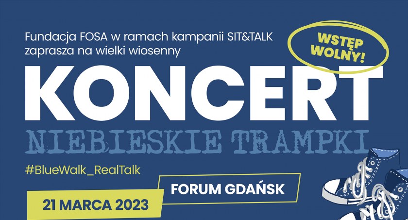 Niebieskie Trampki przeciwko szarej rzeczywistości. Koncert w Forum Gdańsk - Zdjęcie główne