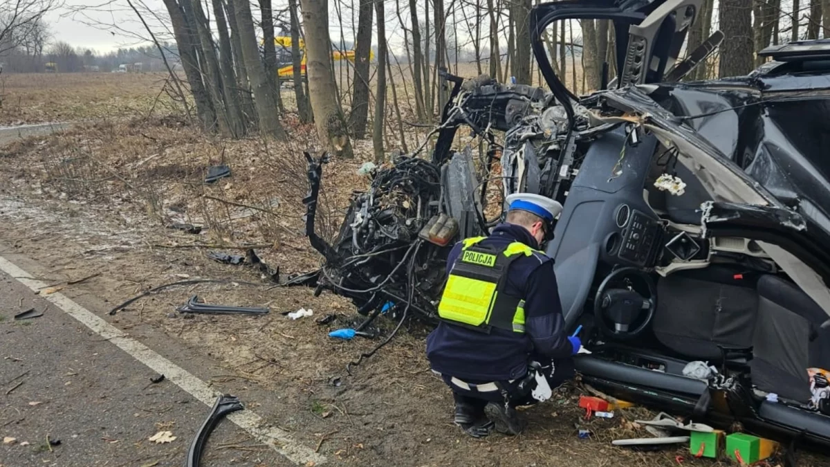 Tragiczny wypadek pod Gdańskiem. Nie żyje kierowca forda - Zdjęcie główne