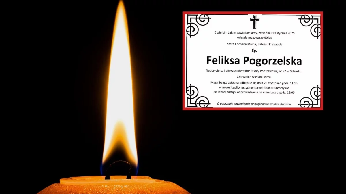 Nie żyje Feliksa Pogorzelska. Zmarła w wieku 90 lat - Zdjęcie główne