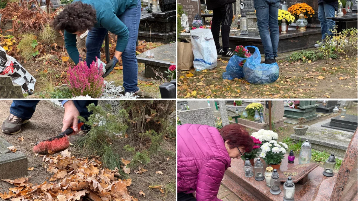 Ostatnie porządki przed 1 listopada. Gdańszczanie porządkują groby swoich bliskich [DUŻO ZDJĘĆ] - Zdjęcie główne