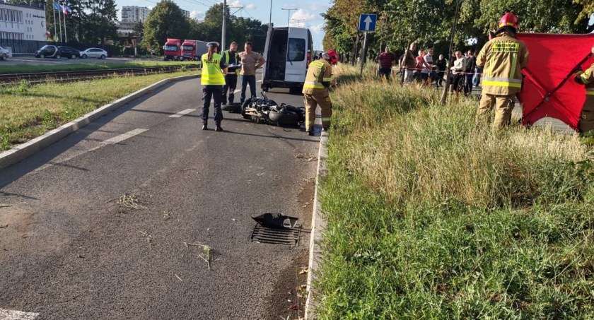 Wrzeszcz Dolny. Śmiertelny wypadek motocyklisty - Zdjęcie główne