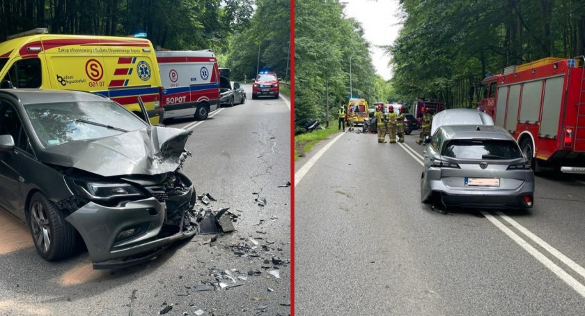 Wypadek na Spacerowej. Osiem osób jest rannych [ZDJĘCIA] - Zdjęcie główne