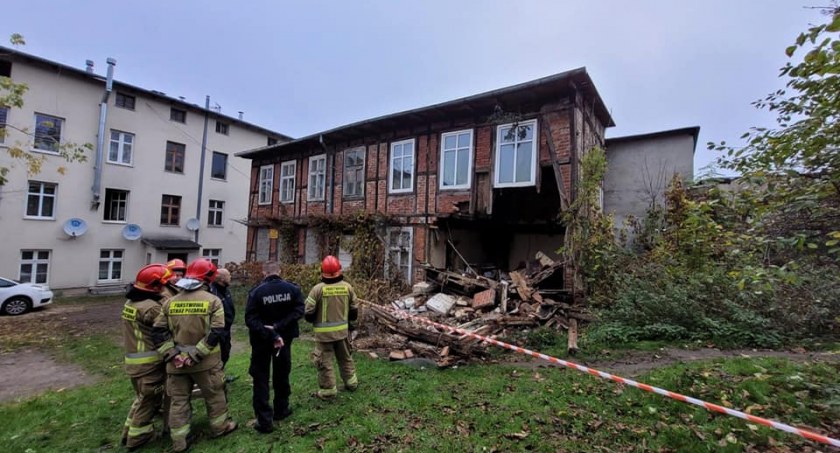 Siedlce. Zawaliła się zabytkowa kamienica - Zdjęcie główne