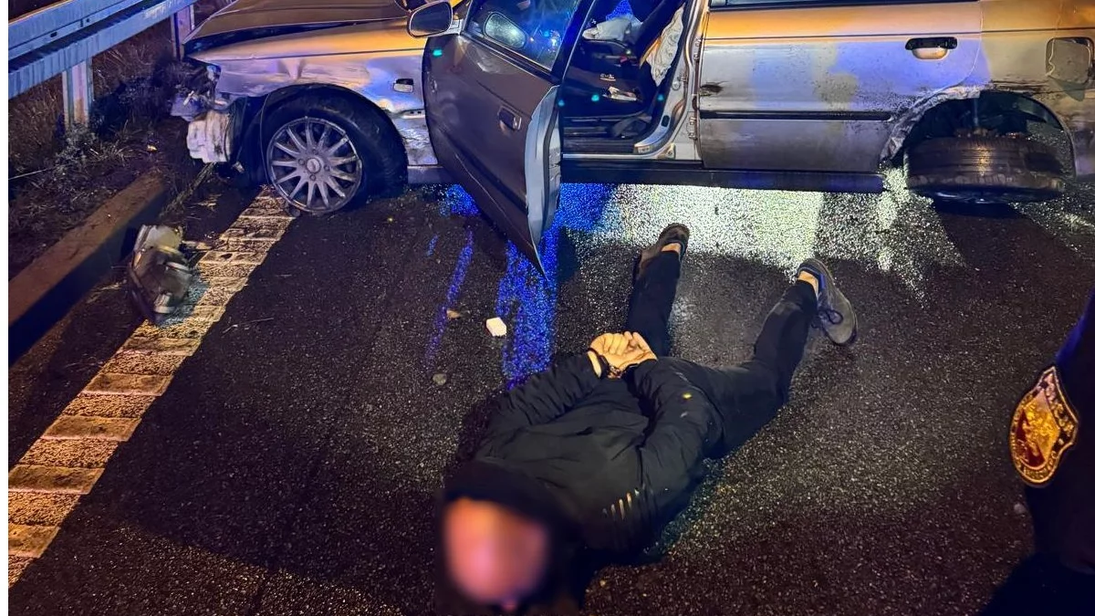 Uciekał przed kontrolą, nie ucieknie przed więzieniem. Policja podejrzewa, że brał narkotyki - Zdjęcie główne