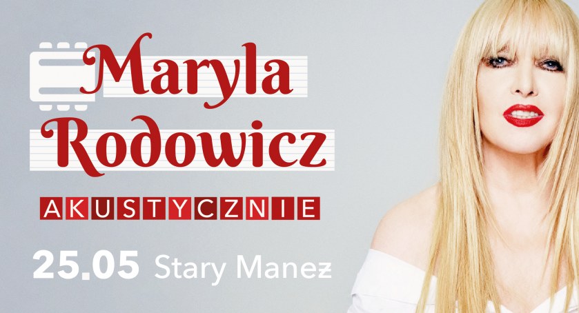 Maryla Rodowicz Akustycznie w Starym Maneżu - Zdjęcie główne