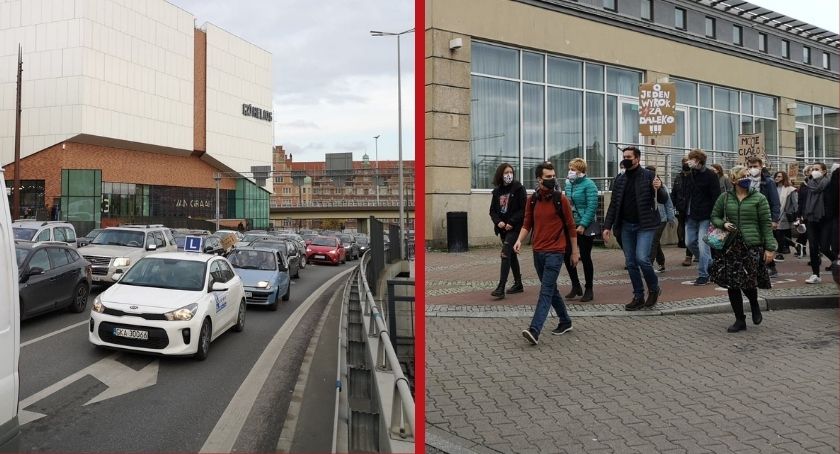 Poniedziałek na drogach: manifestacja zablokuje centrum miasta? [RAPORT NA ŻYWO] - Zdjęcie główne