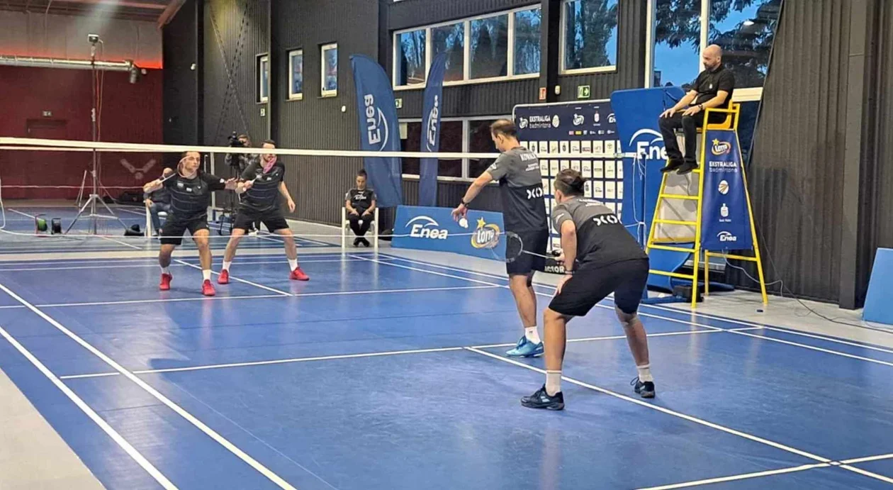 Świetny mecz i pierwszy punkt badmintonistów Academy Hawel w Ekstralidze - Zdjęcie główne