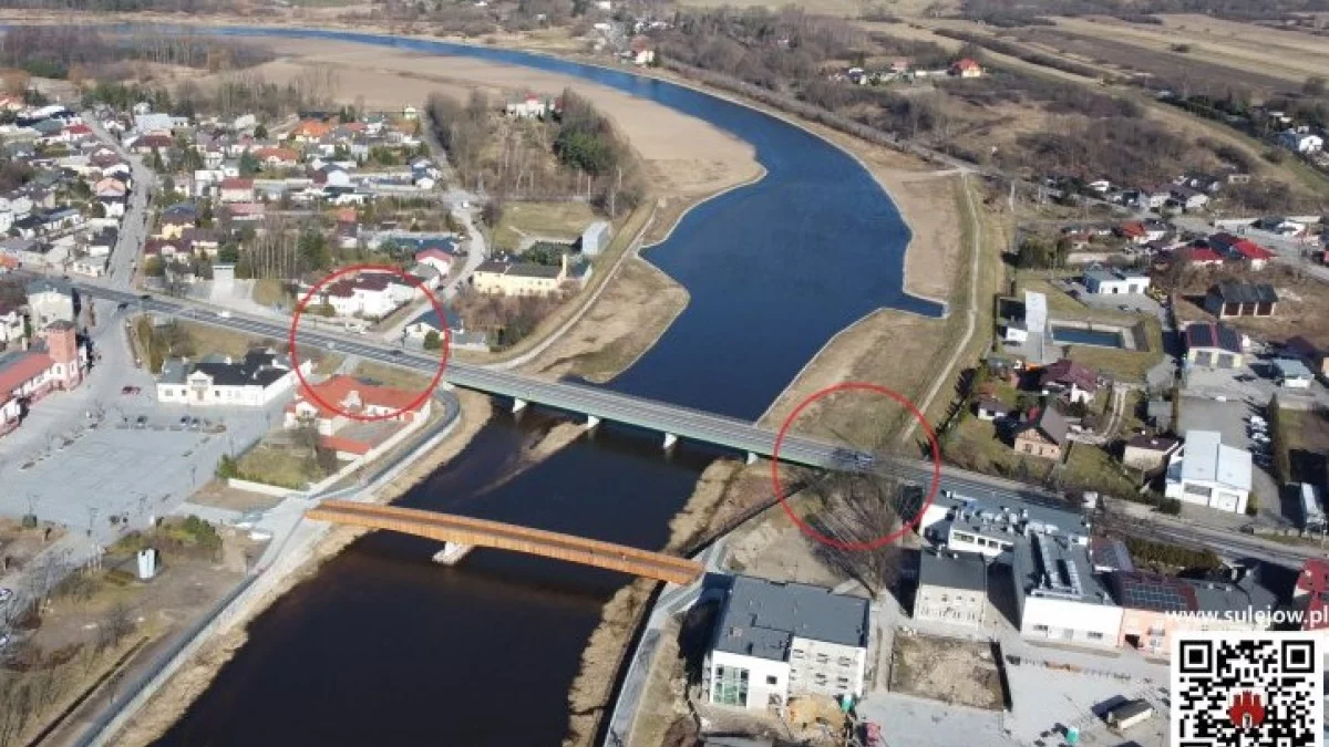 Bezpieczeństwo przede wszystkim — przejście pod nowym mostem w Sulejowie dla mieszkańców