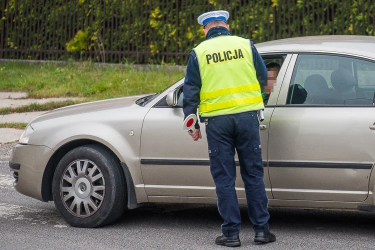 Niebezpieczna sytuacja przed przejściem dla pieszych w Piotrkowie - Zdjęcie główne