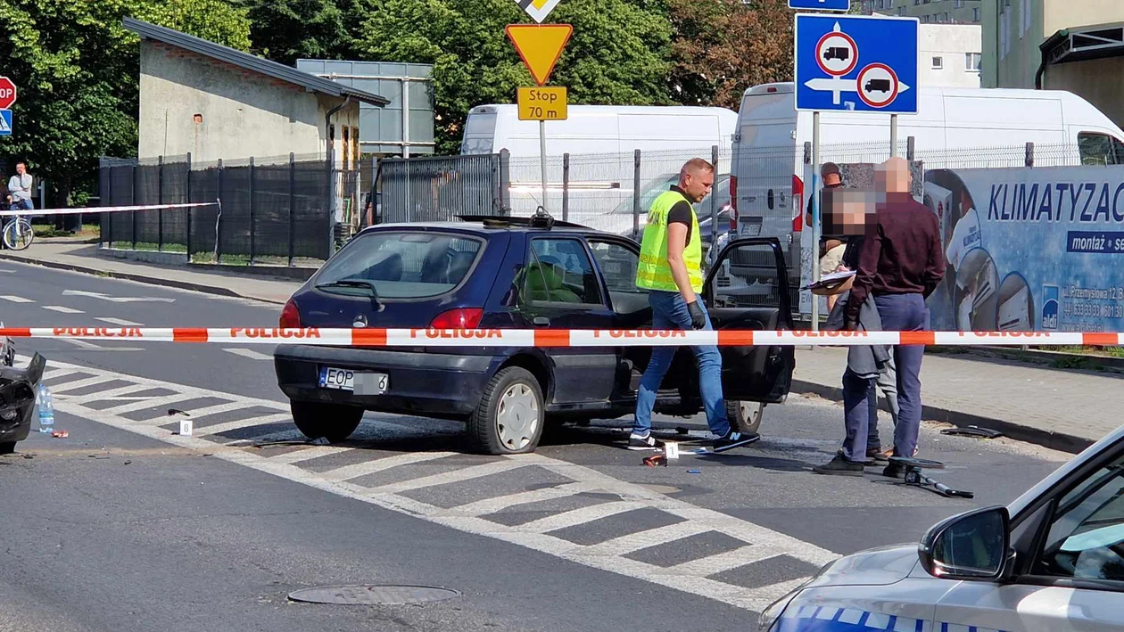 Strzelanina i pościg w centrum Bełchatowa. Jedna osoba ranna od kuli - Zdjęcie główne