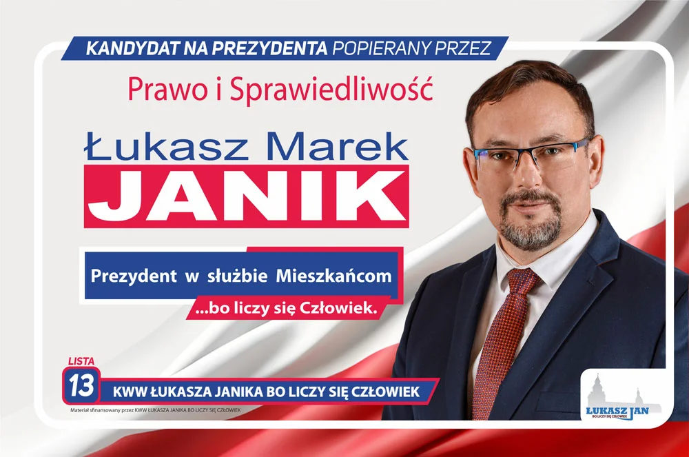 "Tak dalej być nie może". Rozmowa z Łukaszem Janikiem, kandydatem na prezydenta Piotrkowa - Zdjęcie główne