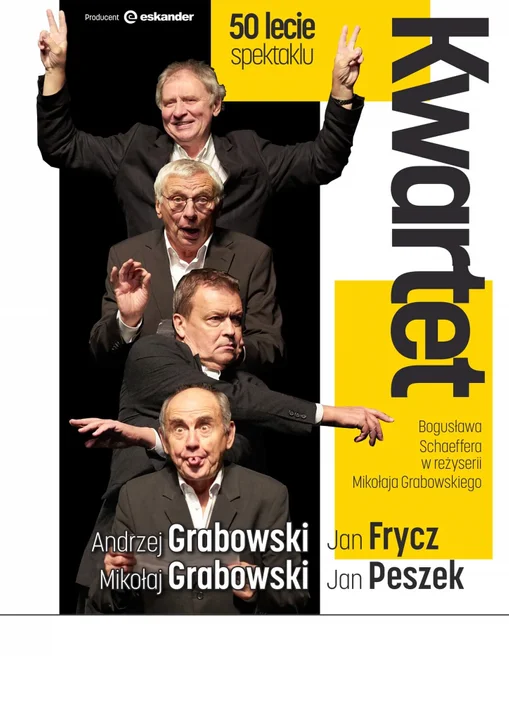 „Kwartet” - 50 lecie spektaklu 27.10.[KUP BILET]on-line - Zdjęcie główne