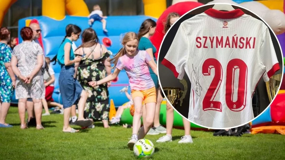 Piknik i licytacja w naszym mieście. Wśród fantów koszulka reprezentanta Polski - Zdjęcie główne