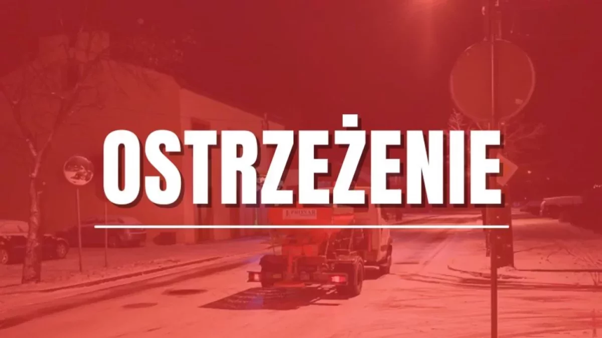 Łódzkie skute lodem. Alert Zarządzania Kryzysowego - Zdjęcie główne