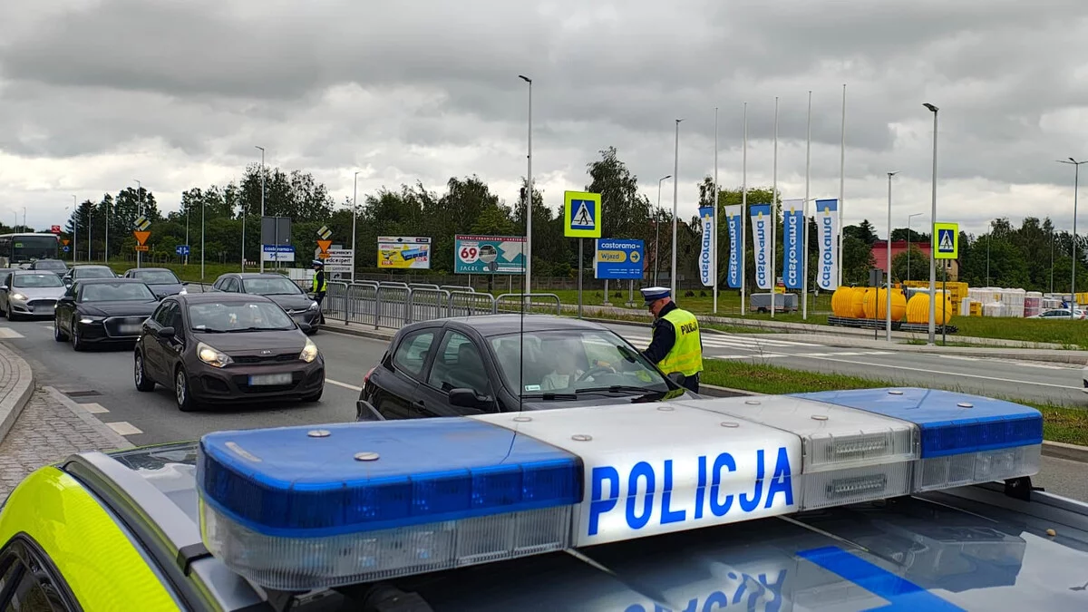 Akcja piotrkowskiej policji. Czterech kierowców wpadło