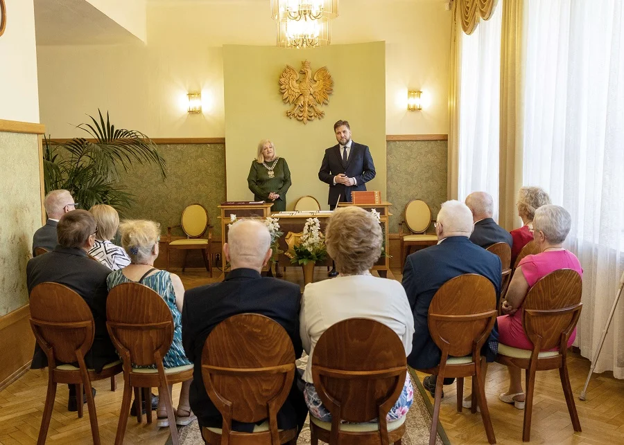 Pary z Piotrkowa odznaczone medalami prezydenta RP [FOTO] - Zdjęcie główne