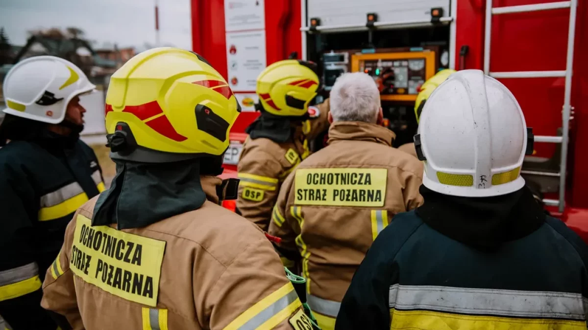 Mały piesek wpadł do szamba w powiecie piotrkowskim. Na miejscu interweniowało kilkunastu strażaków - Zdjęcie główne